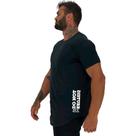 Camiseta Longline Masculina MXD Conceito Estampa Lateral Do Not Disturb My Training