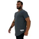 Camiseta Longline Masculina MXD Conceito Estampa Lateral Muscles Loading Please Loading