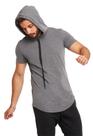 Camiseta Longline Plus Size Manga Curta com Capuz Wooks C14plusn Camiseta Longline Plus Size Manga Curta com Capuz Wooks C14plusn
