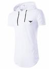Camiseta Longline Plussize Masculina Logo Konoa Com Gorro
