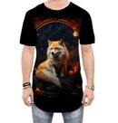 Camiseta Longline Raposa Japonesa Kitsune Lenda 4