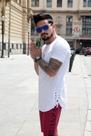 Camiseta Longline Rnnlgbca