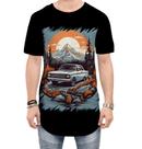 Camiseta Longline Viagem na Floresta Retrô 7