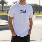 Camiseta Lost Logo Institucional Atletas Branco
