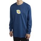 Camiseta Lost Manga Longa Feelings WT23 Dark Marinho