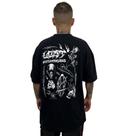Camiseta Lost Oversize Box Fit Enterprises Tamanho:GGCor:Preto