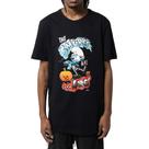 Camiseta Lost + Smurfs Halloween Black Camiseta Lost + Smurfs Halloween Black