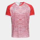 Camiseta Lotto Fardamento Vibrant Vermelho/Branco Camiseta Lotto Fardamento Vibrant Vermelho/Branco