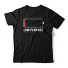 Camiseta Low Patience Studio Geek