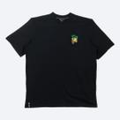 Camiseta lrg oversize buzzer beater knit preto