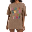 Camiseta Lubpow God is Good for Women, café religioso vintage Camiseta Lubpow God is Good for Women, café religioso vintage