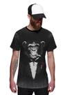 Camiseta Macaco de Terno Estiloso