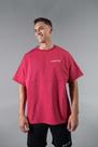 Camiseta magenta básica masculina