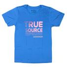 Camiseta Malha - Tamanho M Azul Anil - True Source