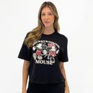Camiseta Malwee T-Shirt Box Mickey/Minnie Manga Curta Feminina