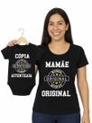 Camiseta Mamãe e Body de Bebê Unissex Tal Mãe Tal Filho