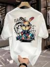 Camiseta Manfinity Rabbit Camisa Street Wear 100% Algodão T-Shirt Diverse Estilos