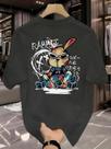 Camiseta Manfinity Rabbit Camisa Street Wear 100% Algodão T-Shirt Diverse Estilos