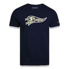 Camiseta Manga Curta Champion Ath Patchwork Pennant