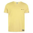 Camiseta Manga Curta Champion Malhão Mc Mini Logo Amarelo