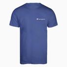 Camiseta Manga Curta Champion Mini Script Logo Ink Azul