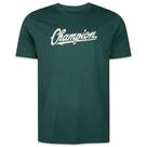 Camiseta Manga Curta Champion Signature Vintage Silk Verde Camiseta Manga Curta Champion Signature Vintage Silk Verde