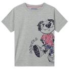 Camiseta Manga Curta Cinza Tigor