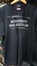 Camiseta Manga Curta em Algodão com Estampa Modernity
