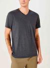Camiseta Manga Curta Hering 022B Masculina Decote V World Algodão T. P/EXG