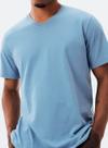 Camiseta Manga Curta Hering 022B Masculina Decote V World Algodão T. P/EXG