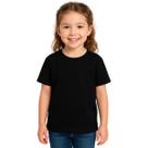 Camiseta Manga Curta Infantil Básica Algodão Brandili