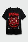 Camiseta Manga Curta Krisiun Black Force Domain Cor:PretoTamanho:M