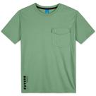 Camiseta Manga Curta Malha Infantil Menino Verde Hapier Marisol