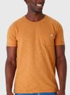 Camiseta Manga Curta Malwee 1000129615 Masculina Malha Rajada Algodão T. P/GG
