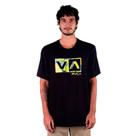 Camiseta Manga Curta Rvca Balance Box II R471A0306 Preta