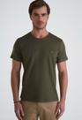 Camiseta Manga Curta Slim Malha Linho