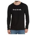Camiseta Manga Frase Errei Fui Muleque Criativa Camiseta Manga Frase Errei Fui Muleque Criativa