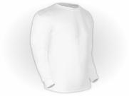 Camiseta Manga Longa Adulto Algodão Branca
