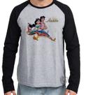 Camiseta Manga Longa Alladin Camiseta Manga Longa Alladin