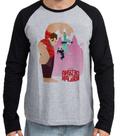 Camiseta Manga Longa blusa Detona Ralph