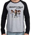Camiseta Manga Longa blusa Gravity Falls in the last Jedi