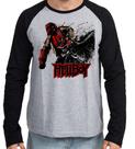 Camiseta Manga Longa blusa HellBoy