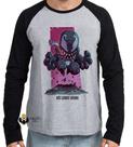 Camiseta Manga Longa blusa Mini Venom Camiseta Manga Longa blusa Mini Venom