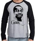 Camiseta Manga Longa blusa Mussum Cacildis