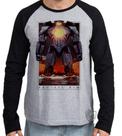 Camiseta Manga Longa blusa Pacific Rim Circulo de Fogo