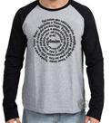 Camiseta Manga Longa blusa Pai Nosso Oração Camiseta Manga Longa blusa Pai Nosso Oração