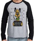 Camiseta Manga Longa blusa Pluto prisão Camiseta Manga Longa blusa Pluto prisão