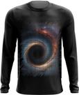 Camiseta Manga Longa Buraco Negro Gravidade Espaço 4