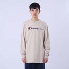 Camiseta manga longa champion life script logo emb