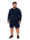 Camiseta Manga Longa Com Proteção UV FPS50 Plus Size